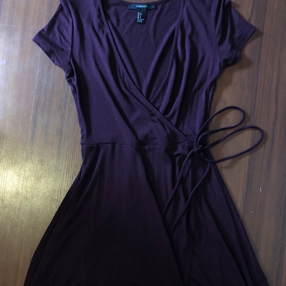 Plum Cotton Dress